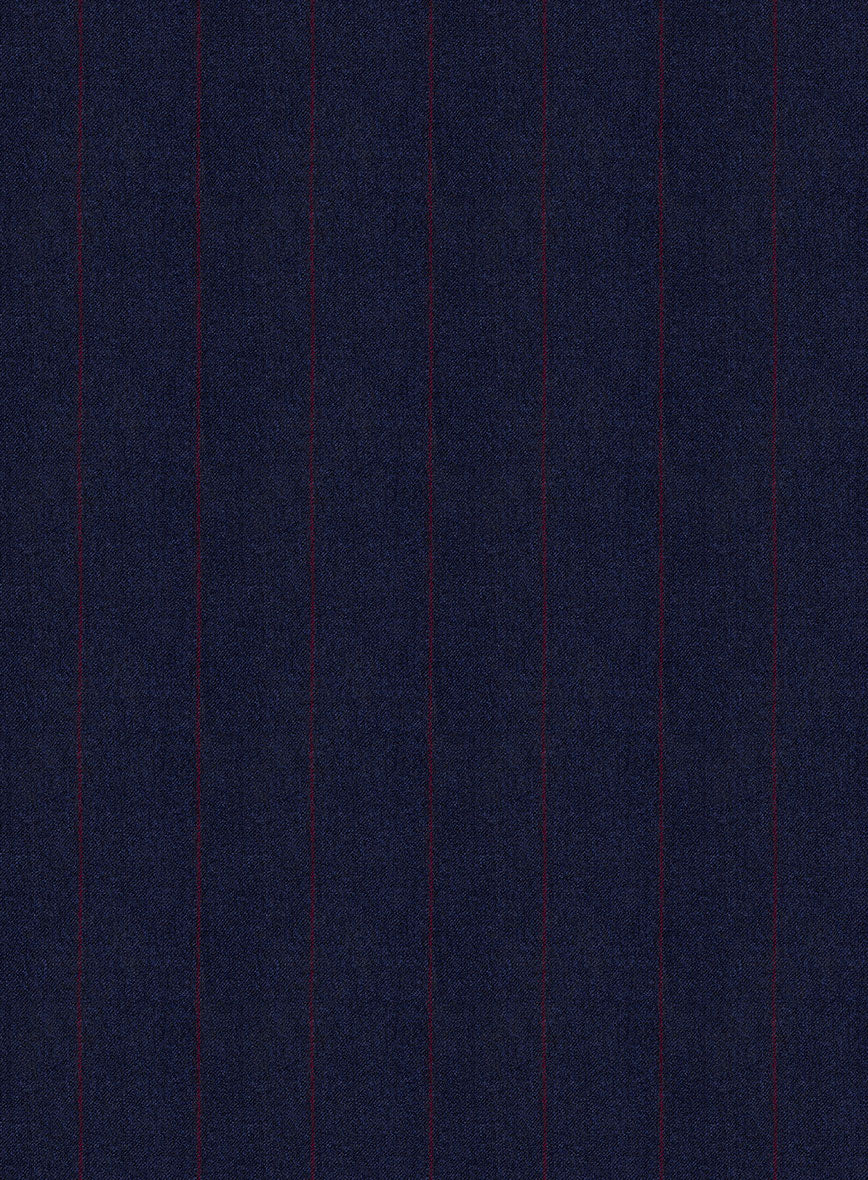 Caccioppoli Utoroa Blue Wool Pants - StudioSuits