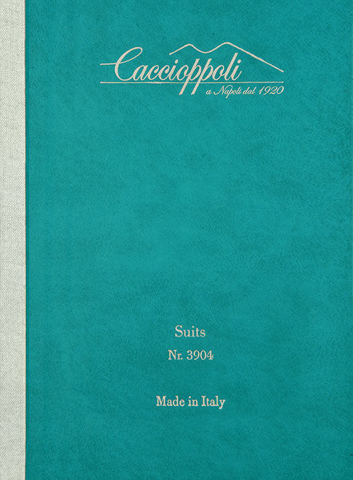 Caccioppoli Wool Blue Chebio Jacket - StudioSuits