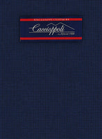 Caccioppoli Wool Blue Chebio Suit - StudioSuits