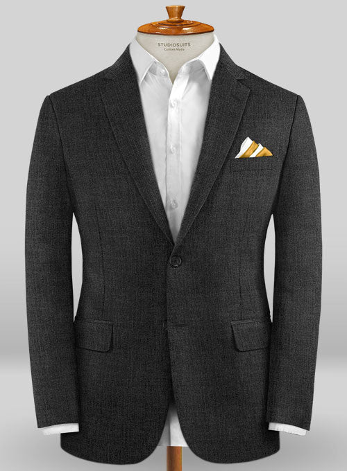 Caccioppoli Wool Gray Delofo Suit - StudioSuits