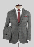 Caccioppoli Xofia Brown Wool Suit - StudioSuits