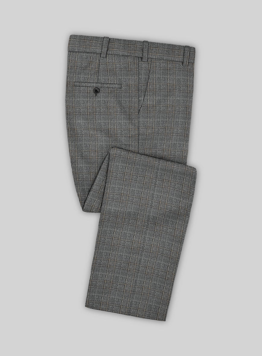 Caccioppoli Xofia Brown Wool Suit - StudioSuits