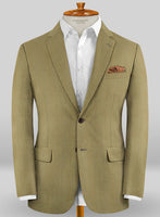 Caccioppoli Sun Dream Itodo Herringbone Wool Silk Jacket - StudioSuits