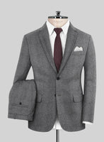 Caccioppoli Alage Glen Gray Wool Suit - StudioSuits