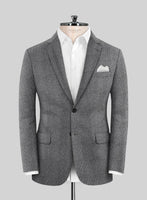 Caccioppoli Alage Glen Gray Wool Suit - StudioSuits