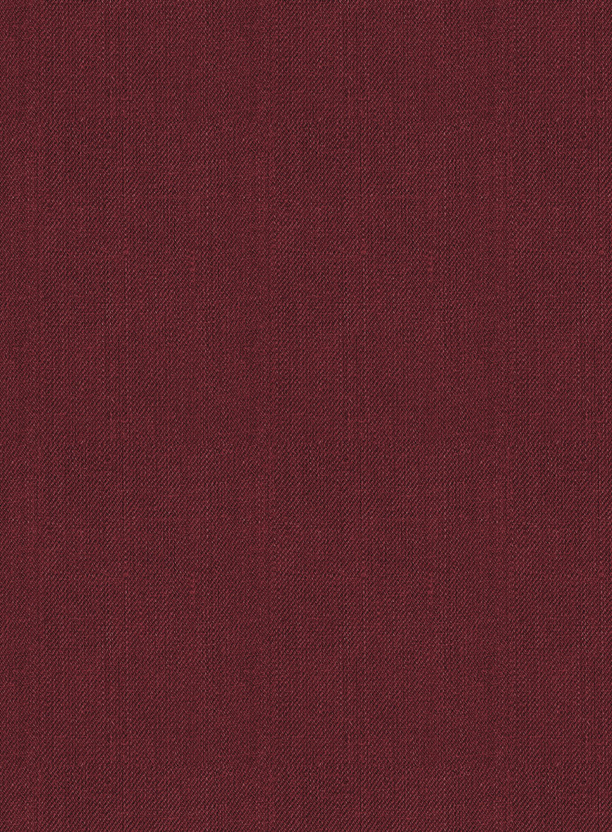 Campari Cranberry Linen Suit - StudioSuits