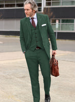 Campari Green Mile Linen Suit - StudioSuits