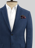 Campari Indigo Linen Suit - StudioSuits