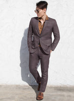 Campari Mystic Mauve Linen Suit - StudioSuits
