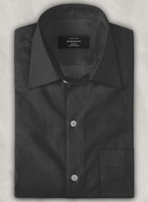 Carbon Luxury Twilll Shirt - StudioSuits