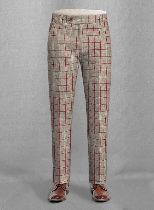 Carnet Linen Muela Pants - StudioSuits