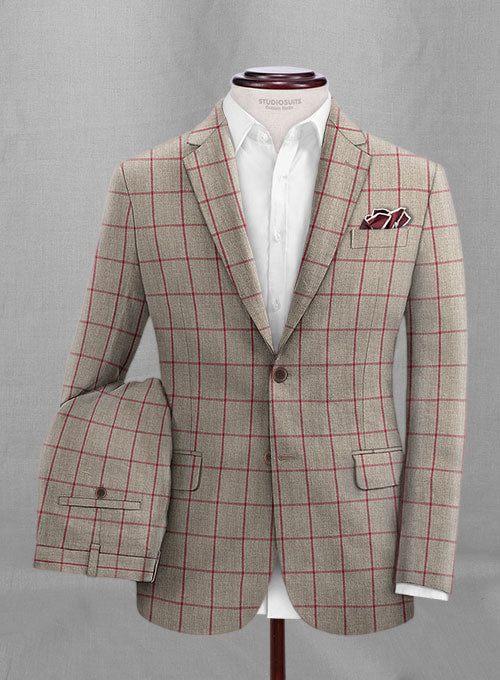 Carnet Linen Muela Suit - StudioSuits