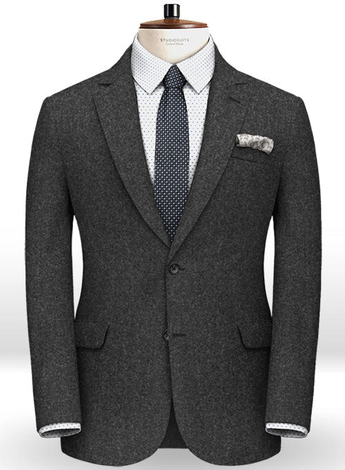 Cashmere Flannel Tupa Wool Suit - StudioSuits