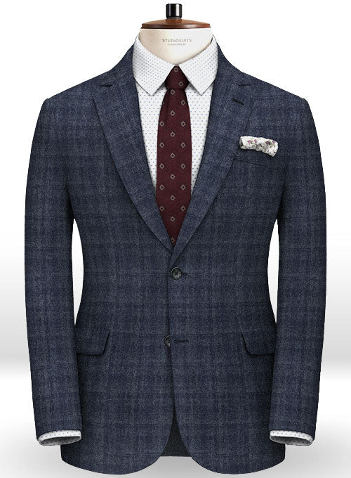 Cashmere Flannel Tira Wool Suit - StudioSuits