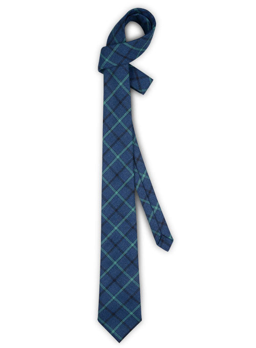 Tweed Tie - Castle Blue - StudioSuits