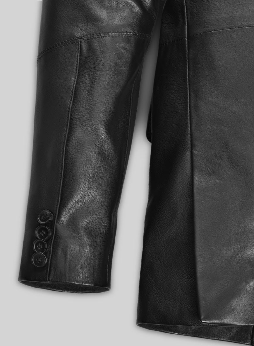 Catwalk Leather Blazer # 2 - StudioSuits