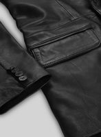 Catwalk Leather Blazer # 2 - StudioSuits