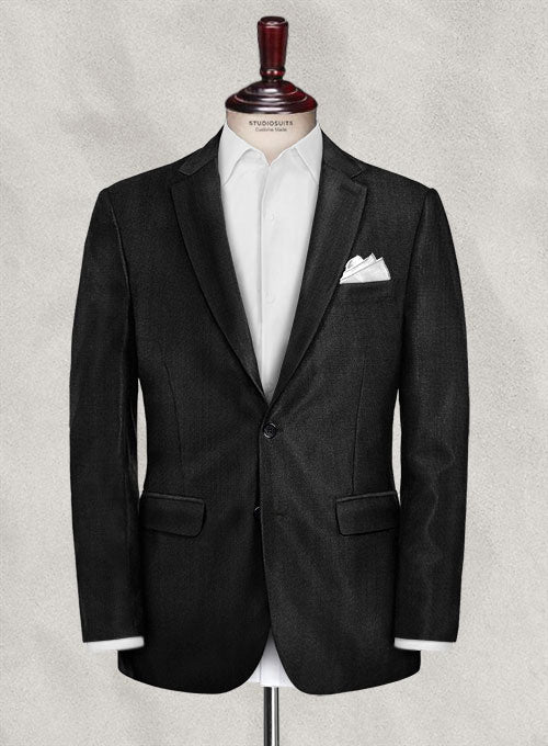 Cerruti Erado Black Wool Suit - StudioSuits