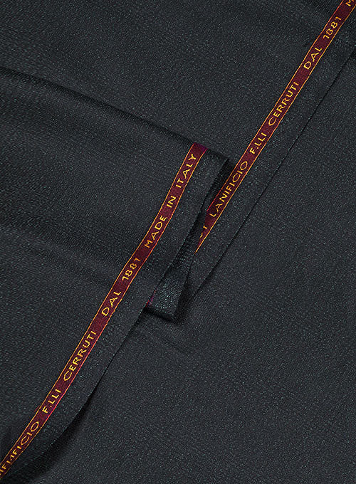 Cerruti Lempre Charcoal Wool Silk Jacket - StudioSuits