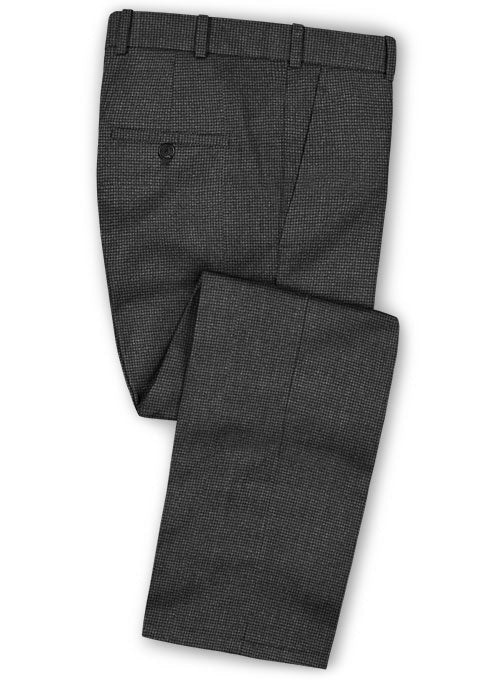 Cerruti Liatra Gray Wool Silk Pants - StudioSuits