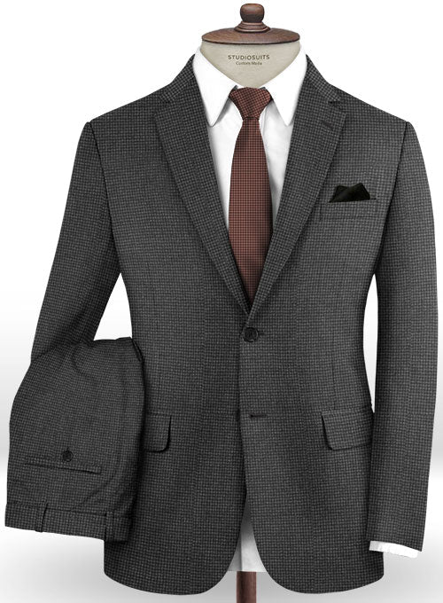 Cerruti Liatra Gray Wool Silk Suit - StudioSuits