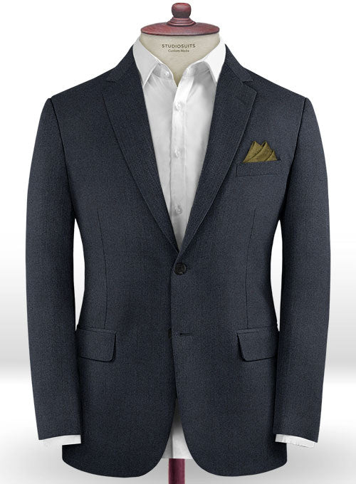 Cerruti Nenso Blue Wool Suit - StudioSuits