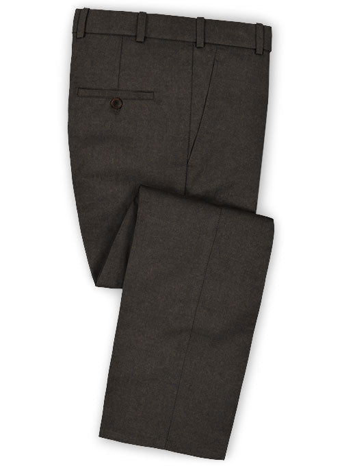 Cerruti Pittoe Brown Wool Silk Linen Suit - StudioSuits