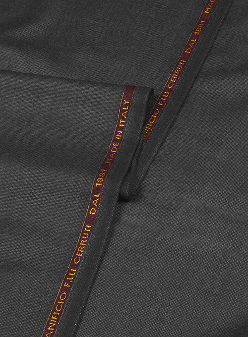 Cerruti Vuando Dark Gray Wool Cashmere Jacket - StudioSuits