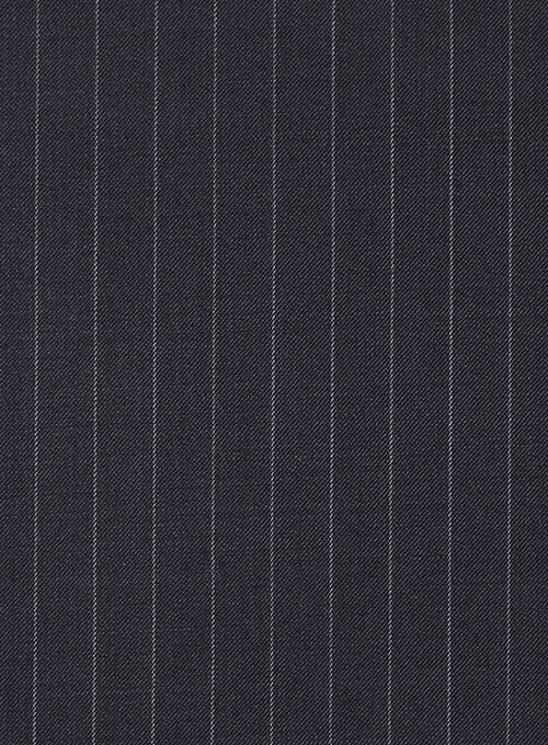 Chalkstripe Wool Dark Blue Jacket - StudioSuits