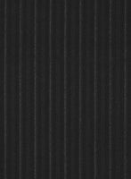 Charles Clayton Amper Black Wool Cashmere Jacket - StudioSuits