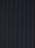 Charles Clayton Mielli Blue Stripe Wool Cashmere Pants - StudioSuits