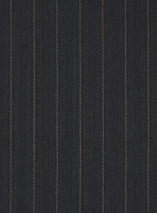 Charles Clayton Rera Black Wool Cashmere Jacket - StudioSuits
