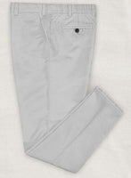 Washed Light Gray Chinos - StudioSuits