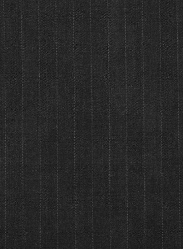 Classic Stripe Black Pure Wool Jacket - StudioSuits