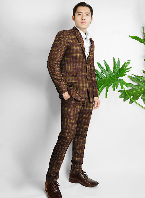 Clyde Checks Tweed Suit - StudioSuits