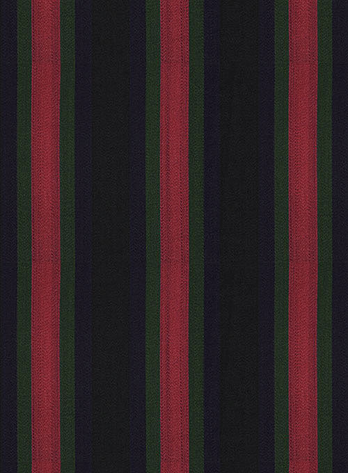 Cocktail Stripe Wool Tuxedo Jacket - StudioSuits