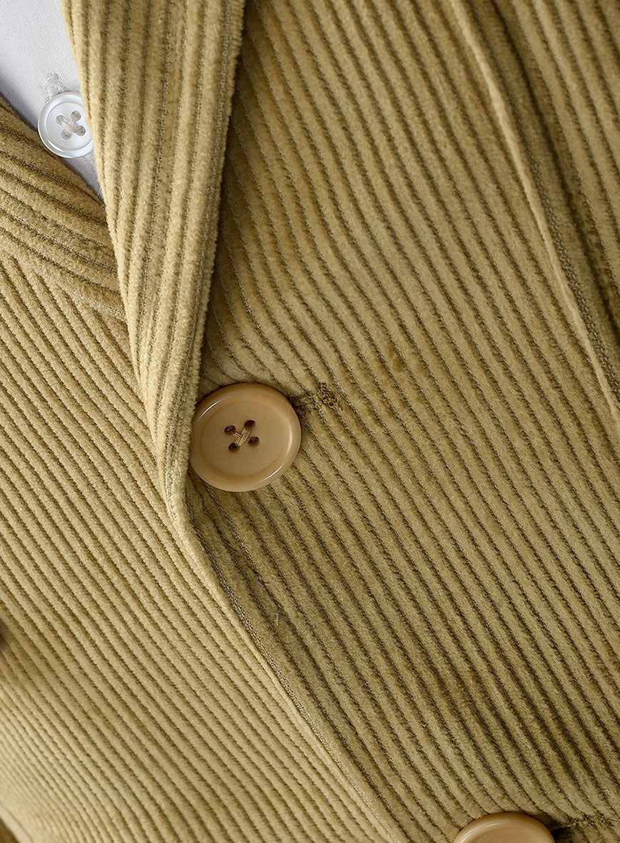 Roman Style Corduroy Jacket - StudioSuits