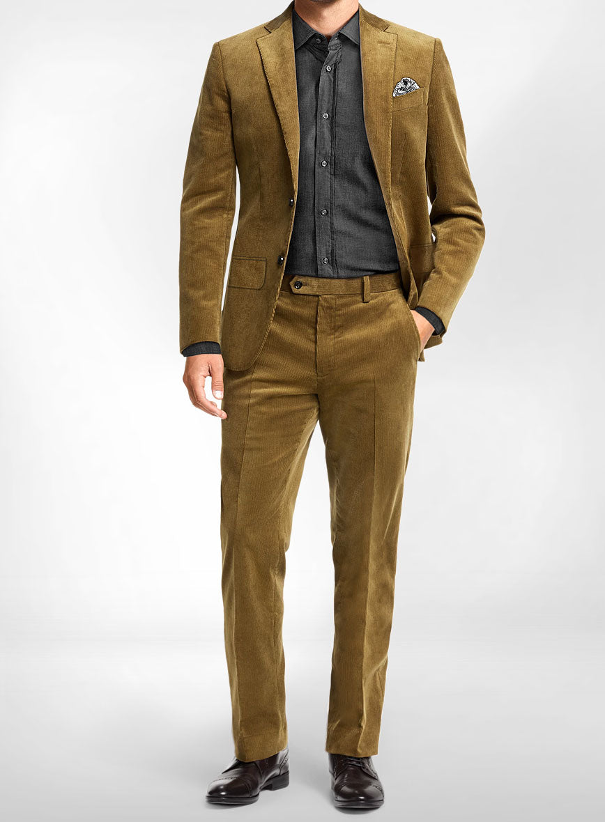 Mens corduroy suit hotsell for sale