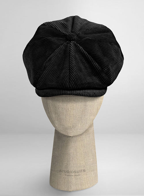 Corduroy Newsboy Cap - StudioSuits