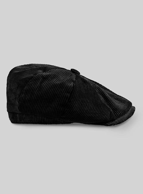 Corduroy Newsboy Cap - StudioSuits