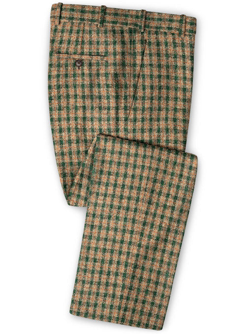 Cornwall Checks Tweed Pants - StudioSuits