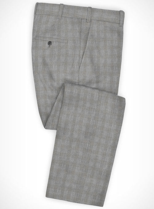 Cotton Gello Gray Suit - StudioSuits