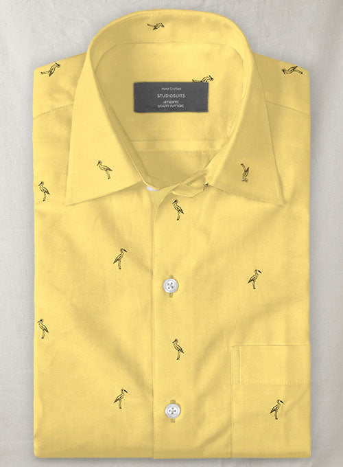 Cotton Nieva Storks Shirt
