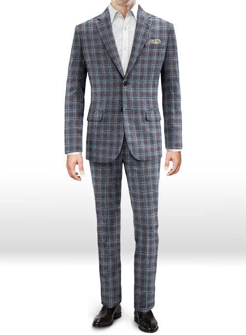 Country Gray Tweed Suit - StudioSuits