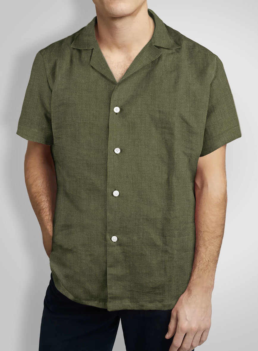 Cuban Collar Shirt - StudioSuits