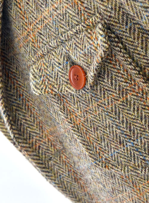 Harris Tweed Ranger Brown Hunter Style Jacket II - StudioSuits