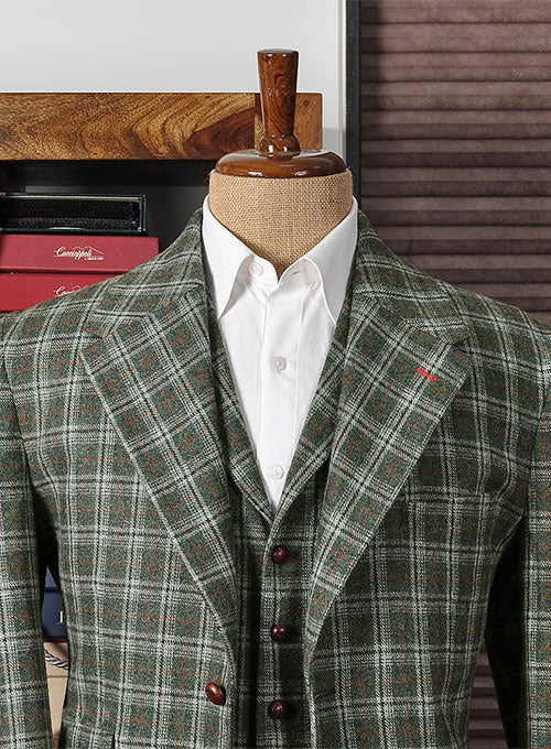 Essex Green Tweed Suit II - StudioSuits