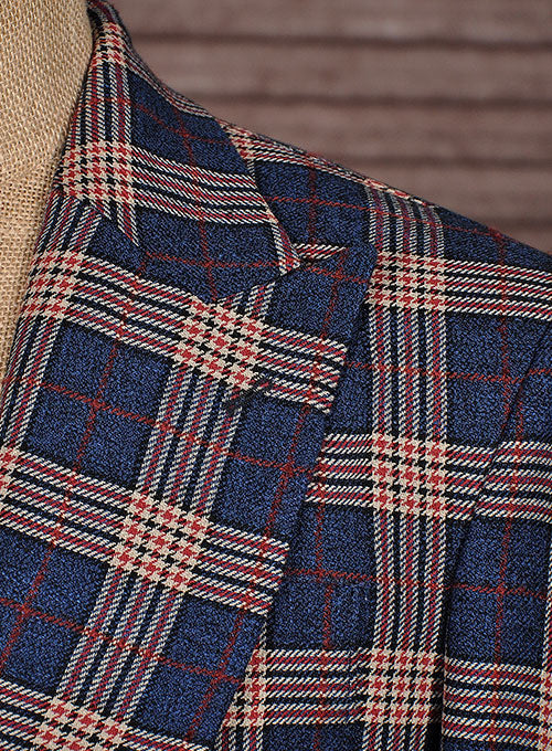 Italian Wool Cotton Fixie Pablo Style Jacket - StudioSuits