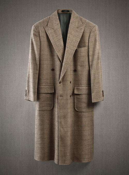 Musto Como Checks Tweed Overcoat II - StudioSuits