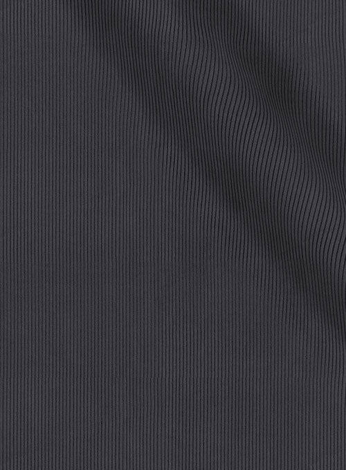Dark Gray Stretch Corduroy Suit - StudioSuits
